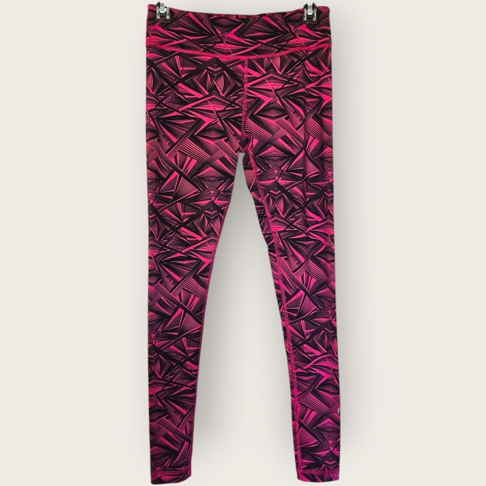 Pink and Black Zumba Leggings - Women’s Small